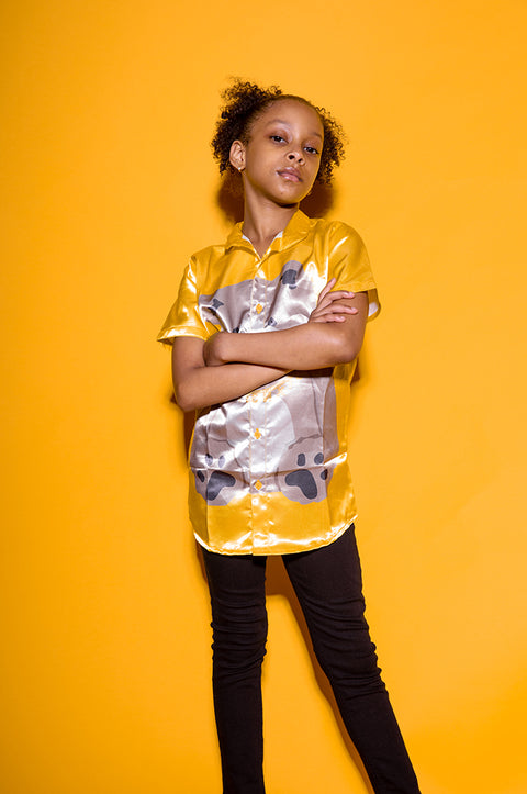 TEDDY'S SATIN SHIRT