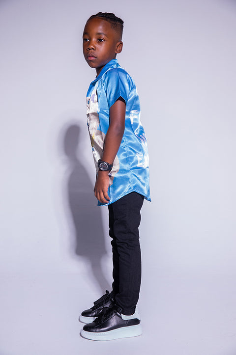 TEDDY'S SATIN SHIRT