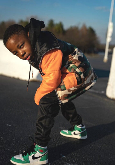 Kids Citrus Camo Jacket